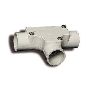 INSPECTION TEE 25MM GREY 14.25G