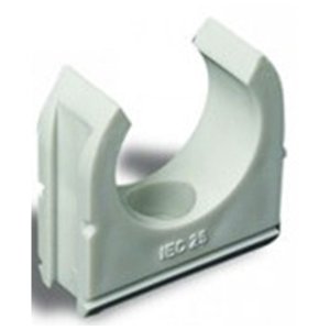 CONDUIT CLIP 25MM GREY 19.25G