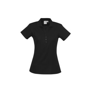 POLO LADIES BLK 18 P400LS CREW