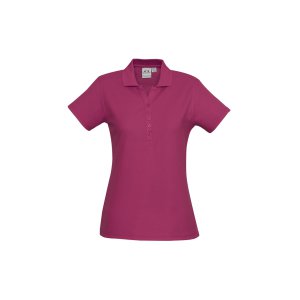 POLO LADIES FUCHSIA 16 P400LS CREW