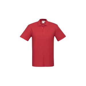 POLO MENS RED 5XL P400MS CREW