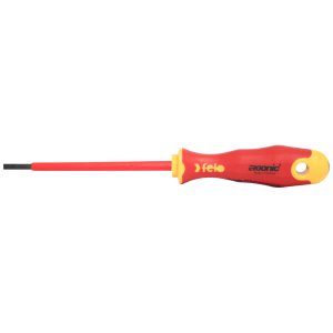 SCREWDRIVER ERGONIC FLAT 3.5 X .8 X 100MM INSUL HARD TIP 413