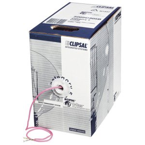 CABLE LAN CAT5 UTP 4PR LSZH SOLID C-BUS (305M) 5005C305B