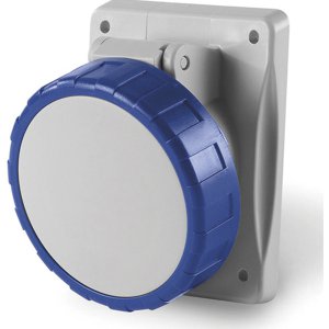 SOCKET ANG 32A 2P+E 240V IP67 418.3263 OPTIMA SCAME