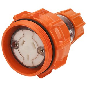 EXT SOCKET 3 PIN 15A 250VAC