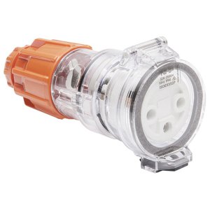 EXT SOCKET 3 PIN 32A 250VAC ISOEX332P