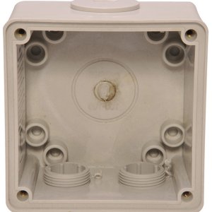 BACK BOX 1G GREY ISOBB1G