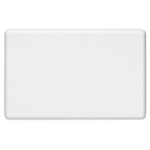 (I) COVERPLATE BLANK VERT WHT C2031VXC
