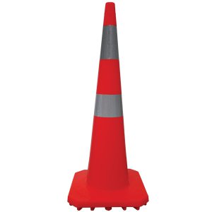 CONE 900MM SLIMLINE 2 BANDS REFL RTL