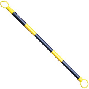 TRAFFIC CONE TELESCOPIC BARRIER BLK/YLW