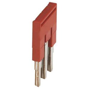 PLUG-IN BRIDGE 3PTS FOR 2.5MM TERMINAL RED