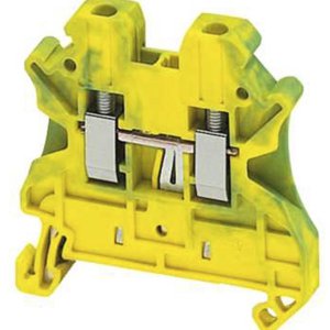 SPRING TERMINAL PROTECTIVE EARTH 2PTS 2.5MM 1X1