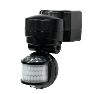 SENSOR 180DEG TRINITY IP55 BLACK LHT0238