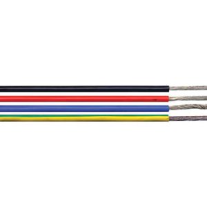 WIRE MARINE / APPLIANCE 1X0.5MM BLUE V90HT 0.6/1KV