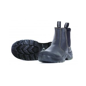 BOOT SLIP ON ANTI-PEN M/SOLE 5 BISON GRIZZLY BLK