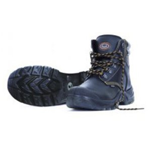 BOOT LACE UP ANTI-PEN M/SOLE BLK 6 WOLFBP BISON WOLF