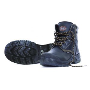 BOOT LACE UP ANTI-PEN M/SOLE BLK 9 WOLFBP BISON WOLF