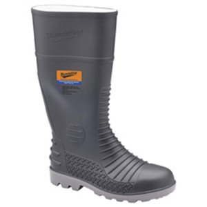 GUMBOOT STEEL MIDSOLE GRY 7 024