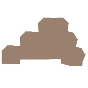 END PLATE AP DLD2.5 DB SAK SERIES WEIDMULLER