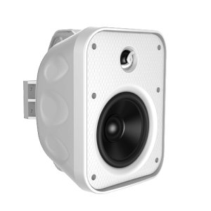 SPEAKER OUTDOOR WALL MOUNT 5.25 2WAY 60W RMS WHITE