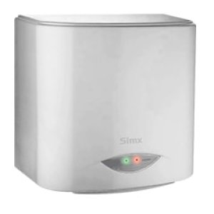 HAND DRYER DOWNDRAFT 1100W SIMX WHITE