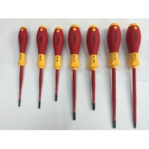 (I) SCREWDRIVER WIHA 7PC INS SLIM LINE