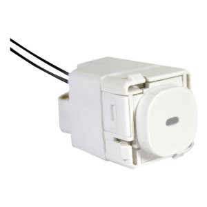 PUSH BUTTON SW MECH LED SUITS 4030 20A/16AX 250V