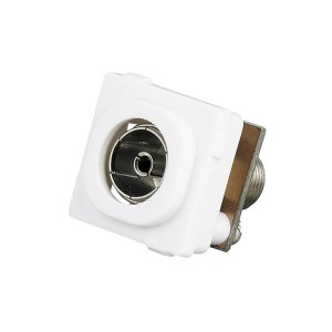 (I) SOCKET F - PAL FEMALE STRAIGHT BLACK 30FFPFMS-BK