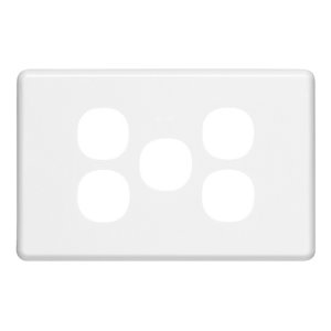 COVER SW FLUSH 5G WHITE C2035C