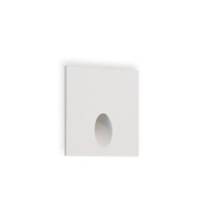 LIGHT MARKER LED SQ 4W 230V IC-F IP20 WHT 65MM MKL426W