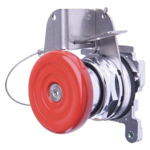 M/H BUT RED PROV P/LOCK T129P EATON