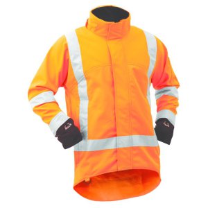 JACKET TTMC-W17 SOFT SHELL ORA L 36305 BISON STAMINA