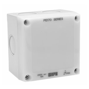 WEATHERPROOF IP56 LIGHT SENSITIVE SWITCH 10A PROGRAMMABLE