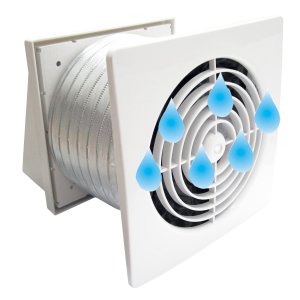 FAN KIT THRU-WALL 125MM 12 VAC FAN5889