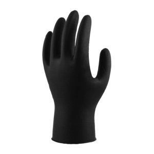 GLOVE NITRILE CHEM RESISTANT BLK S 63086 GRIZZLY 100PK