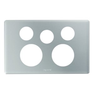 COVERPLATE E-DED 2G EXTRA FUNC MATT SILVER ED777XPLMS
