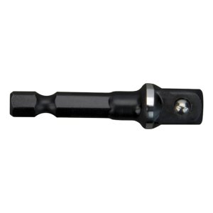 SOCKET ADAPTER POWER BIT 1/4IN HEX TO 3/8IN SQ SHOCKWAVE