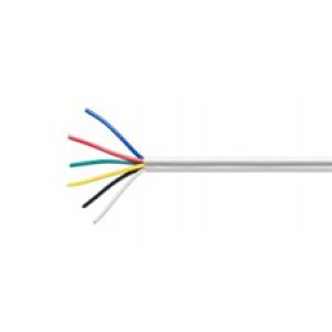 CABLE SECURITY TCW TINNED 6C 0.22MM WHT SET672 FROM 100M