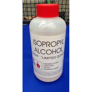 ISOPROPYLENE ALCOHOL 0.5L BOTTLE 99.8% PURE ISO500 1155772-4