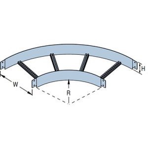 BEND 90DEG HORIZ NEMA 12B ALUM 300MM 2083046