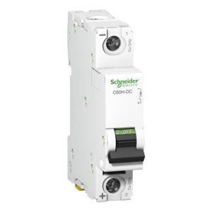 MCB C60H-DC 1P 16A C CURVE 250VDC ACTI9 A9N61511
