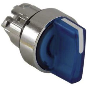 (I) HEAD SELECTOR SWITCH STD ILLUM 3POS STAY PUT BLUE