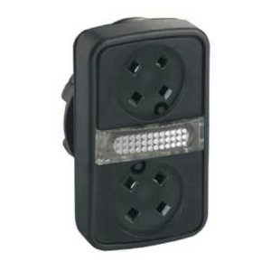 (I) HEAD PUSHBUTTON DOUBLE ILLUM FLUSH W/O CAP 22MM ZB5AW7A9