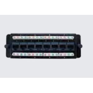 PANEL PATCH CAT6 RJ45 8PORT ST1008C6