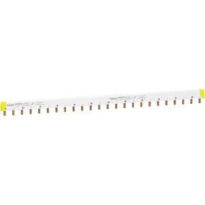 BUSBAR HORIZ STD COMB 18MM 100A 2P 24MOD GRY ACTI9 A9XPH224