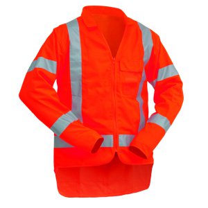 VEST L/S TTMC-W17 ZIPPED ORA 4XL 53305