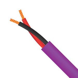 CABLE SPEAKER 2C 2.1MM OFC PURPLE 100M MSECSPK2105016/100P