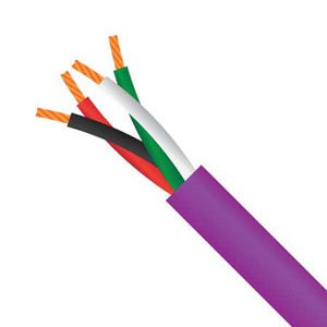 CABLE SPEAKER 4C 2.1MM OFC PURPLE 100M MSECSPK4105016/100P
