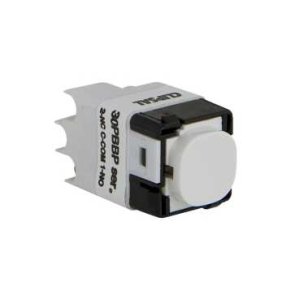 MECH P/BUTTON SW MOMENTARY BELL PRESS 250V 16A BLK 30PBBP-BK