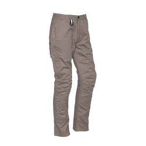 PANTS MENS CARGO KHAKI 87 ZP504 RUGGED